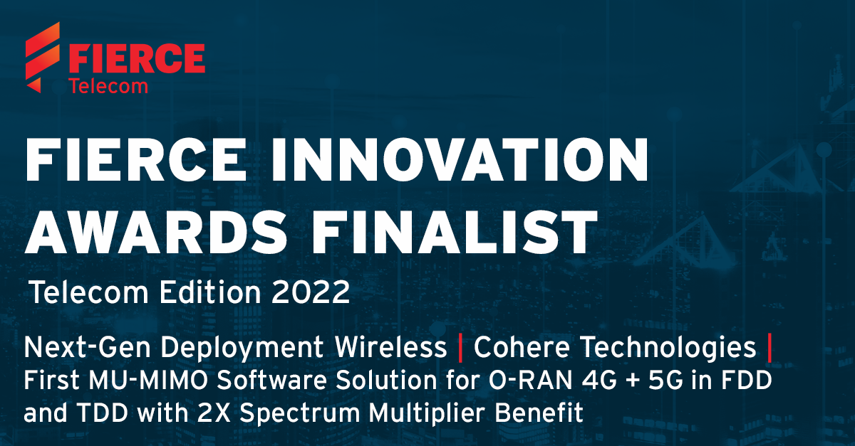 FIERCE INNOVATION AWARD FINALIST