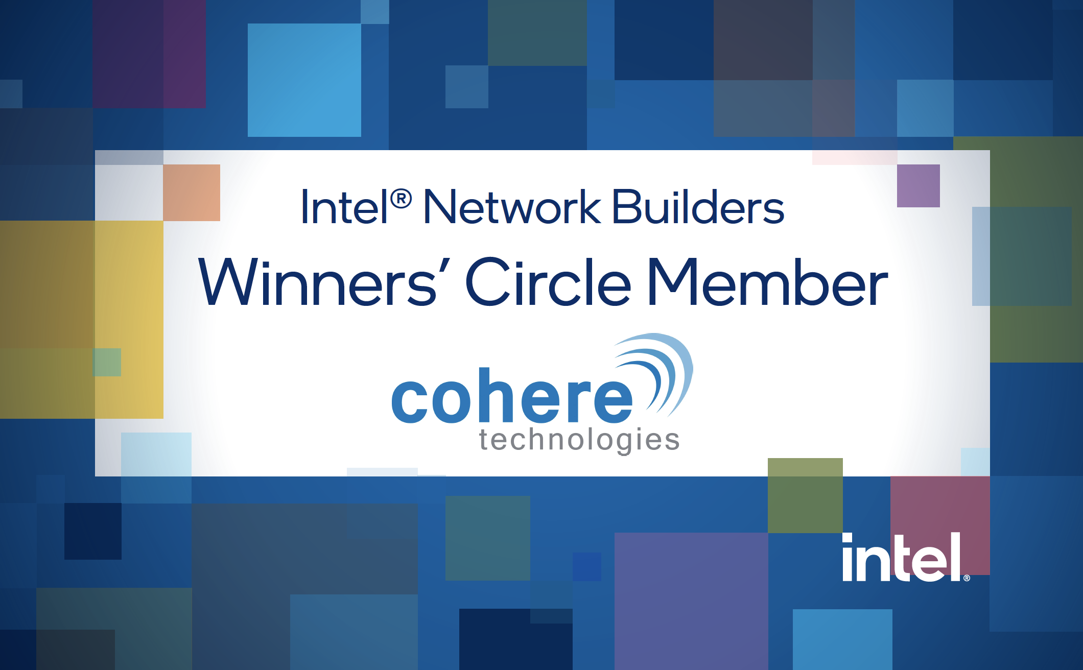 Congratulations to our Intel Network Builders Winners‘ Circle 2023 Partners